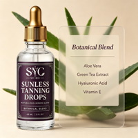 Autobronzant Visage et Corps à Absorption Rapide, Formule Botanique pour un Éclat Naturel, Fourniture en Gros Marque Blanche Pro