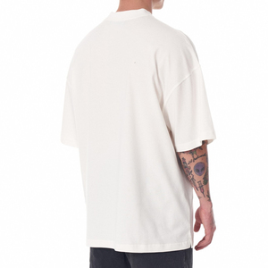 เสื้อยืดโอเวอร์ไซส์ผู้ชาย ผ้าซุปเปอร์ซอฟท์ ระบายความชื้น ทรงปกติ สไตล์ลำลอง สีพื้น ย้อมสีเรียบๆ ขายดีประจำฤดูร้อน - Product Image 3
