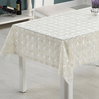 Nappe en EVA à motif simple RNPT, design minimaliste, imperméable, facile à nettoyer, pour table de salle à manger