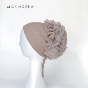 Casquette intérieure volumisante originale en coton de haute qualité malaisie Undearcap Hijabs <span class=keywords><strong>Bonnet</strong></span> à fleurs pour femmes musulmanes - Product Image 4