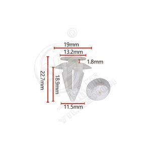 Xinyida Car Interior Panel <b>Clips</b> D841 For Mercedes-Benz A B <b>E</b> Class Door Trim Replacement Parts - Product Image 4