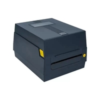 Impresora de Etiquetas de Transferencia Térmica Multimaterial con Opción de Despegador, Impresora de Etiquetas de Escritorio de 110 mm, Etiquetas de Cuidado de Ropa en Stock