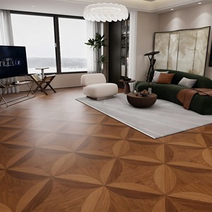 Carreaux de sol en porcelaine effet bois mat 800*800 à prix abordable, motif rétro <span class=keywords><strong>Versailles</strong></span>, Chine - Product Image 3