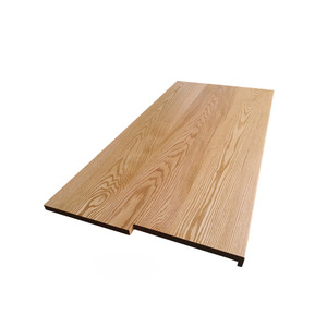 Marches d'escalier décoratives en bois pour usage commercial, surface peignable, installation facile - Product Image 4