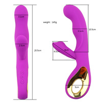 2023 Rabbit-Stoßvibrator Automatischer Teleskop-G-Punkt-Klitoris-Stimulator Weibliche Masturbation Sexspielzeuge für Frauen Erwachsene