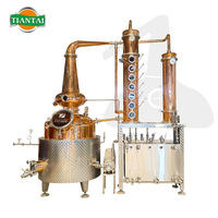 40HL Tiantai Copper Distiller Machine Pot Still Équipement de distillation pour Whisky Soju Gin Vodka Brandy Alcohol Sake Rum