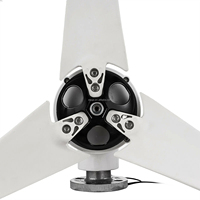 Générateur à aimants permanents à flux axial Elege 3KW, diamètre du rotor 1,3m, sortie 12V 24V 48V, faible régime pour éolienne à axe vertical