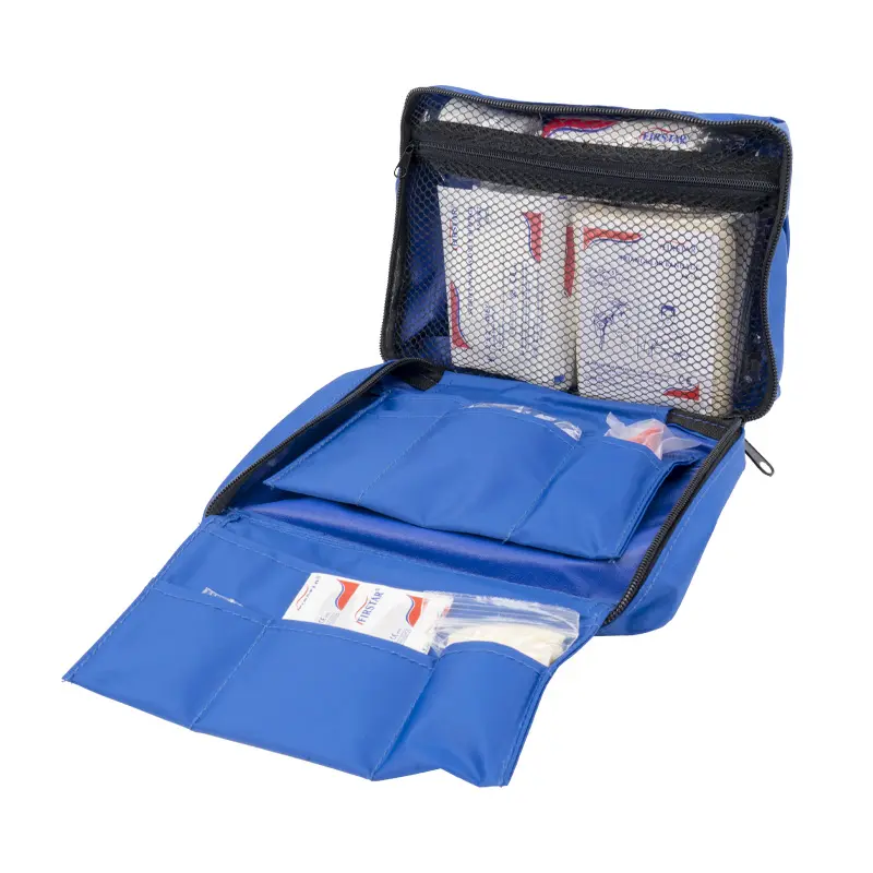 Оптовая продажа, Высококачественная нейлоновая Портативная сумка для оказания первой помощи из ткани Оксфорд, водонепроницаемая миниатюрная Домашняя аптечка первой помощи на заказ