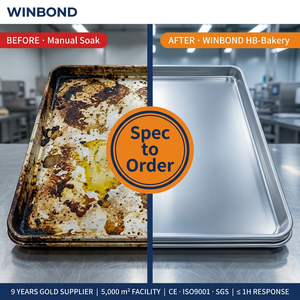Lavadora de Bandejas de Panadería Automática Industrial de Acero Inoxidable 304 para Panaderías en Latinoamérica - Product Image 2