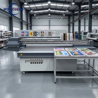 Impresoras de Inyección de Tinta de Alta Velocidad Winscolor de China, Impresora Plana UV LED 2513, Posicionamiento Visual CCD, Impresora UV Automática
