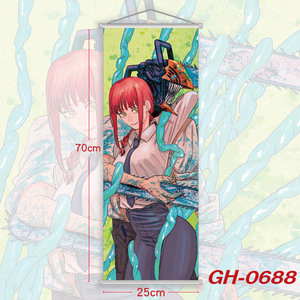Vente chaude en gros populaire Anime défilement affiches tronçonneuse homme photos affiche décoration murale - Product Image 5