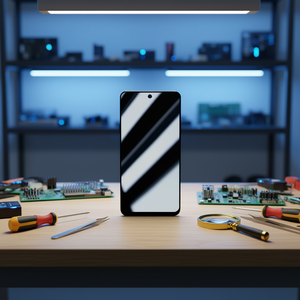 Pantalla táctil LCD para Moto G14 G54 sin marco, negra - Product Image 3