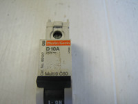 Disjoncteur PLC 60127 C60 D10a 10a 10 A 240V 1P 1 pôle pour produit sous garantie