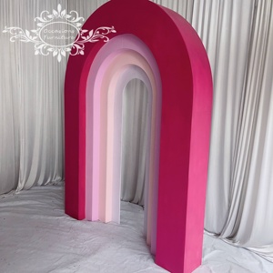 Розовые Свадебные разноцветные уникальные фоны из ПВХ - Product Image 2