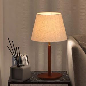 Lampe de chevet moderne et minimaliste pour chambre à coucher, lumière blanc chaud à intensité variable, veilleuse avec interrupteur, protection oculaire pour l'étude - Product Image 3