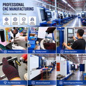 Servicio de Mecanizado CNC Profesional de Componentes de Aluminio, Acero Inoxidable y Latón - Product Image 3