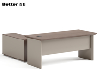 Bureau d'ordinateur personnalisé et durable avec assemblage facile et tiroirs de rangement - Mobilier de bureau moderne pour usage commercial