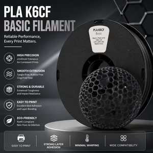 Filament d'imprimante 3D <span class=keywords><strong>Kexcelled</strong></span> 1,75 mm 2,85 mm 1 kg 5 kg 10 kg gris cendre mat <span class=keywords><strong>PLA</strong></span> pour Bambulab - Product Image 1