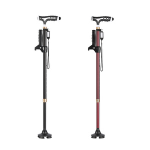 Aluminum Alloy Telescopic Cane 73-95.5cm Height Adjustable Lightweight For Elderly - Product Image 2