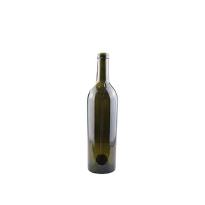 Bouteilles de Champagne scintillantes à conception personnalisée, bouteilles de vin uniques à Long col, bouteilles d'huile d'olive Marasca