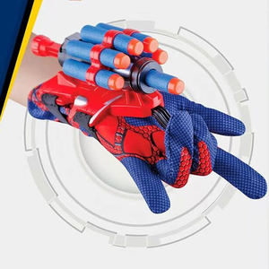 Guanti con Ragnatela e Lanciatore per Costume da Supereroe, Giocattolo per Bambini e Bambine, Action Figure per Cosplay - Product Image 1