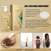 Ensemble Shampooing et Après-Shampooing Anti-Chute LOURICH 380ml Biotine Caféine Bloqueur de DHT Traitement Croissance Capillaire Qualité Salon Vente en Gros