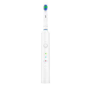 Brosse à dents électrique transfrontalière rechargeable USB-C à poils souples, étanche IPX7, avec 2 têtes de brosse et étui - Product Image 3