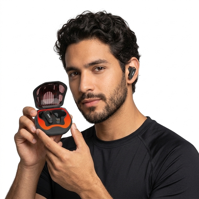 China Wholesale Customize logo Mini Earbuds Ai Smart Translation Earphones with Charging Case Wireless ANC ENC Headphones
