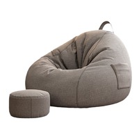 Lazyman Sofa Single Bean Bag pour dormir ou s'allonger. Convient pour la maison, le balcon du dortoir, le café Internet