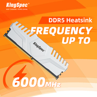 KingSpec New Product Longdimm Desktop DDR 8GB 16GB 32GB Udimm Overclick Memory Ram Ddr5 with Heatsink