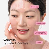 Masques pour les yeux hydratants et éclaircissants contre les cernes et les poches, à la caféine, à l'acide hyaluronique, aux peptides et au collagène, patchs pour le contour des yeux