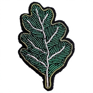 Embroidered Customized Classical Style Brooch <b>Pin</b> Clothes Bag Love Red Lips Indian Silk Handmade Badge Fabric Material <b>Sew</b>-On - Product Image 1
