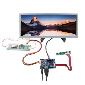 Carte contrôleur Hd <span class=keywords><strong>Mi</strong></span> Lcd Ccfl Type de barre de rétroéclairage Écran LCD Tft 12.3 pouces 12.3 ''1280X480 Écran LCD à barre étirée - Product Image 1