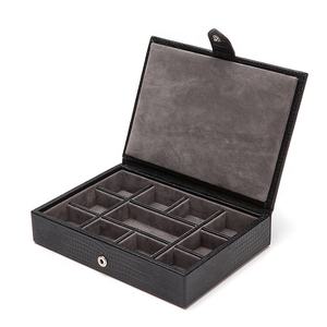 Boîte à tiroirs en cuir PU de haute qualité Boîte d'emballage cadeau <span class=keywords><strong>Stackers</strong></span> Boîte à <span class=keywords><strong>bijoux</strong></span> classique - Product Image 5