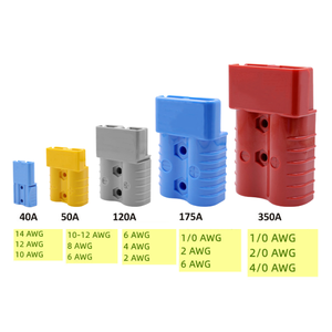 March <span class=keywords><strong>Expo</strong></span> Flash Sale Prise de connecteur de batterie de charge de batterie gris rouge à courant élevé 50A 120A 175A - Product Image 3