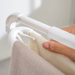 Extendable Drying Rack For Towels Bed Sheets Windproof Standing Clothes Hanger Home Balcony Use Extra Long Capacity - Product Image 2