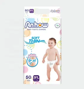 Anhow Baby Trainings hose heiß verkaufen schöne Verpackung Stock lot Baby Hosen Windel Fabrik mit günstigen Preis