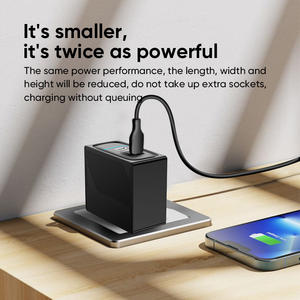 100W USB C GaN caricabatterie <span class=keywords><strong>2</strong></span> PD + 1 USB adattatore di alimentazione per telefono cellulare Tablet Laptop <span class=keywords><strong>3</strong></span> porta da viaggio adattatore da parete - Product Image 6