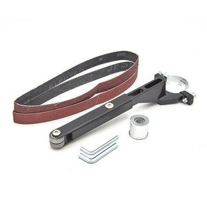 Steel Angle Grinder to Belt Sander Adapter 100 Type with 2 Sanding Belts for Woodworking Metal Polishing Dropshipping - Product Image 3