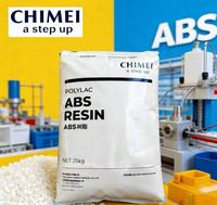Resina ABS Original Chi Mei POLYLAC PA-757, Gránulos de Aleación Plástica de Uso General / Alto Brillo / Alta Rigidez