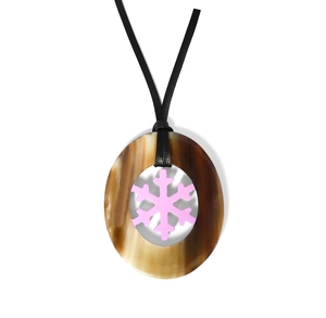 Colgante Bohemio de Cuerno de Búfalo Serene Origin, Joyería Orgánica Hecha a Mano para Mujer, Estilo Étnico Vintage, Decoración Estética - Product Image 1