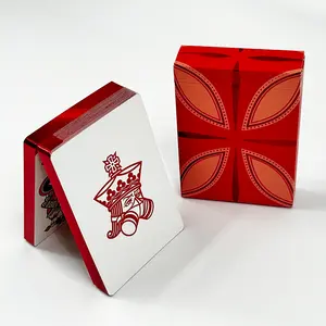 Wholesale Custom Design Paper Playing Cards Poker PVC Plastic Poker Cards Playing Card With Your Own Logo Design