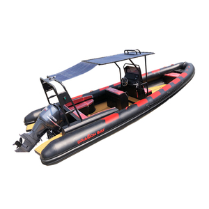 <strong>China</strong> Cheap 8.6m <strong>Big</strong> Orca Hypalon <strong>Inflatable</strong> <strong>Boat</strong> 860 28ft Rigid Fishing Deep v Aluminum Rib <strong>Boat</strong> - Product Image 1