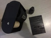 Machine de codage manuelle à rouleau, corps en acier et poignée ergonomique, fonction d'économie d'encre pour le codage des sacs en plastique, faible MOQ