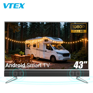 Téléviseur intelligent encastrable 43 pouces, 1,5 Go de RAM, 8 Go de stockage, Android 15, WebOS, haut-parleur 40W, téléviseur 12 volts AC - Product Image 2