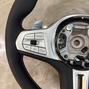 Volante de Cuero Personalizado para <span class=keywords><strong>BMW</strong></span> F80 435i G82 F36 F22 M5 X1 G11 530i G01 X3 - Product Image 4