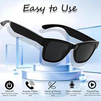 Lunettes Intelligentes IA avec Verres à Changement de Couleur pour la Traduction dans Plus de 160 Langues, Assistant Vocal, Étanchéité IPX-5, Caméra 8MP