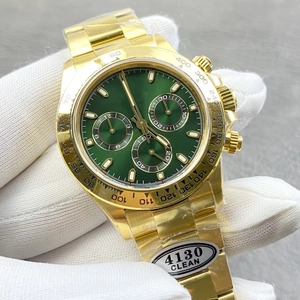 Drioshipping Top Luxury <b>Automatic</b> Mechanical Watch Logo Custom Design 18K Dial Sapphire Crystal Waterproof <b>Chronograph</b> - Product Image 3