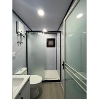 Casa Contenedor Plegable de 40 pies con Doble Ala, Baño, Cocina, 3 Dormitorios, Expandible, Prefabricada, Panel Sándwich, Lista para Enviar