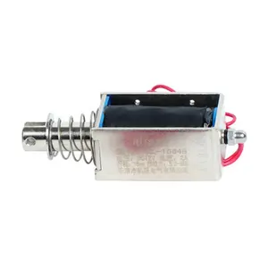 DC kilidi push-pull tüp mikro elektromıknatıs 6V 12V 24V